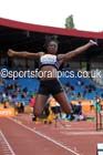 Jahisha Thomas (Blackheath) long jump, 2014 Sainsbury's British Championships. Photo: David T. Hewitson/Sports for All Pics